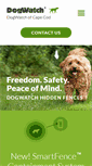 Mobile Screenshot of dogwatchcapecod.com